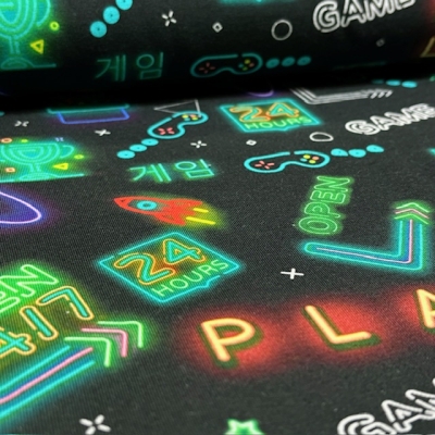 Jersey digital | NEON Sign | PLAY | schwarz